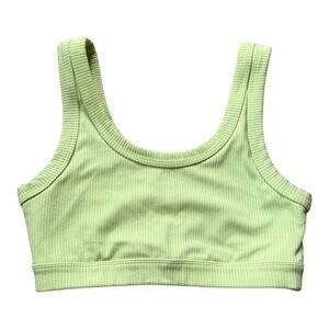 ALO Yoga Light Green Sports Bra
